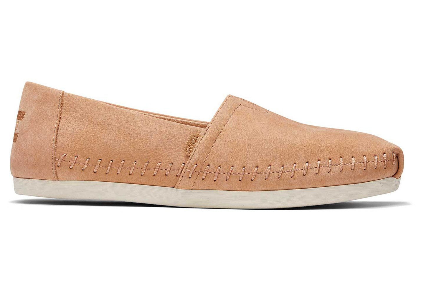 Toms Alpargata Leather Espadrille Orange - Womens - 40218-WVUS